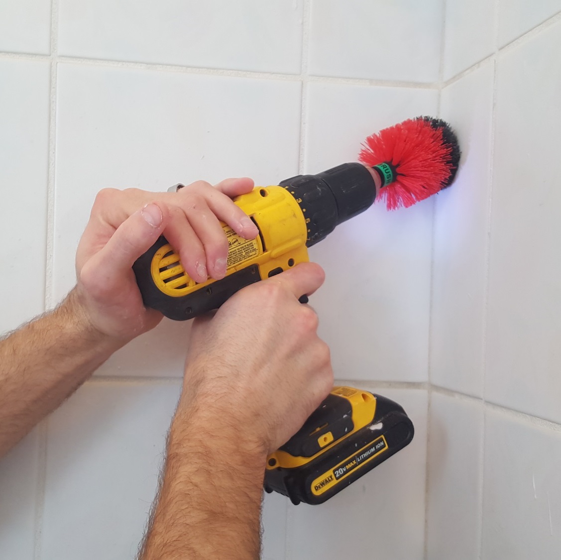 How to Clean Bathroom Tile Effectively — Bring It On Drill Brushes