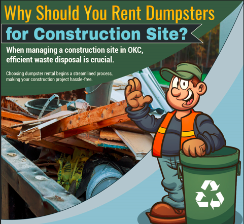 Why Should You Rent Dumpsters for Construction Site: Infographics