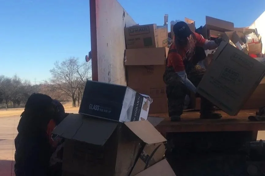 cardboard removal