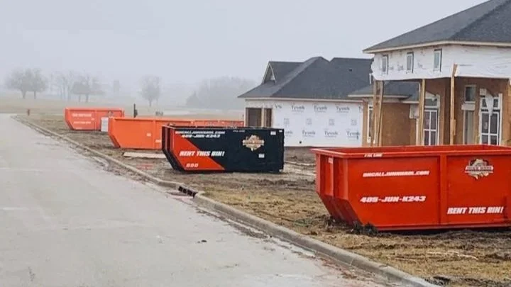 Construction Cleanup Dumpsters