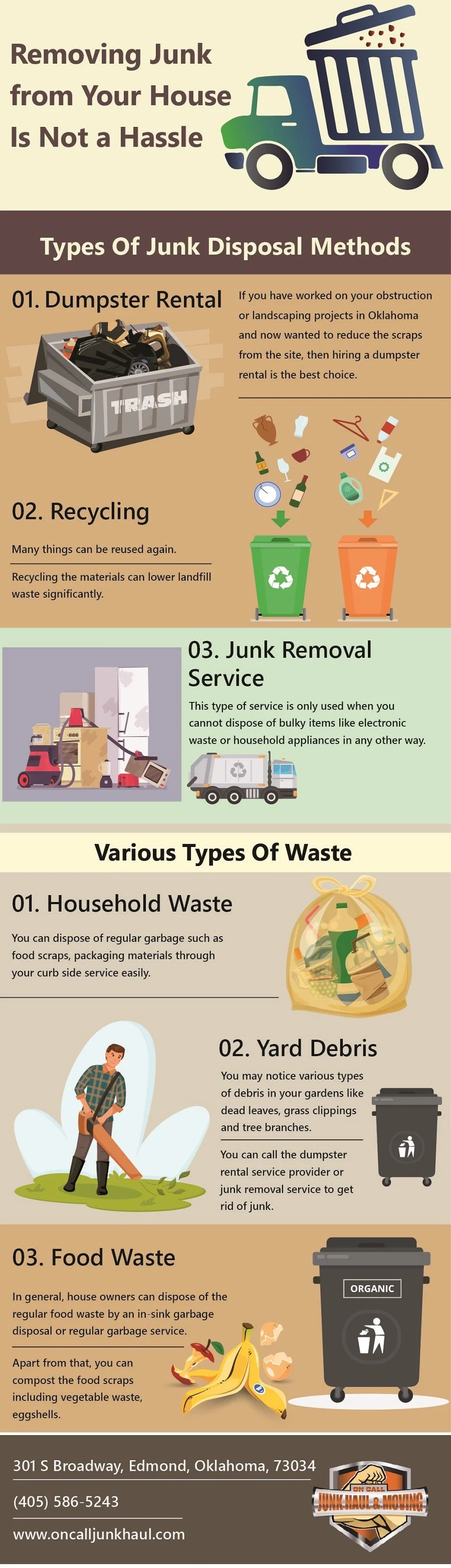 Removing Junk From Your House Is Not A Hassle (Infographic)