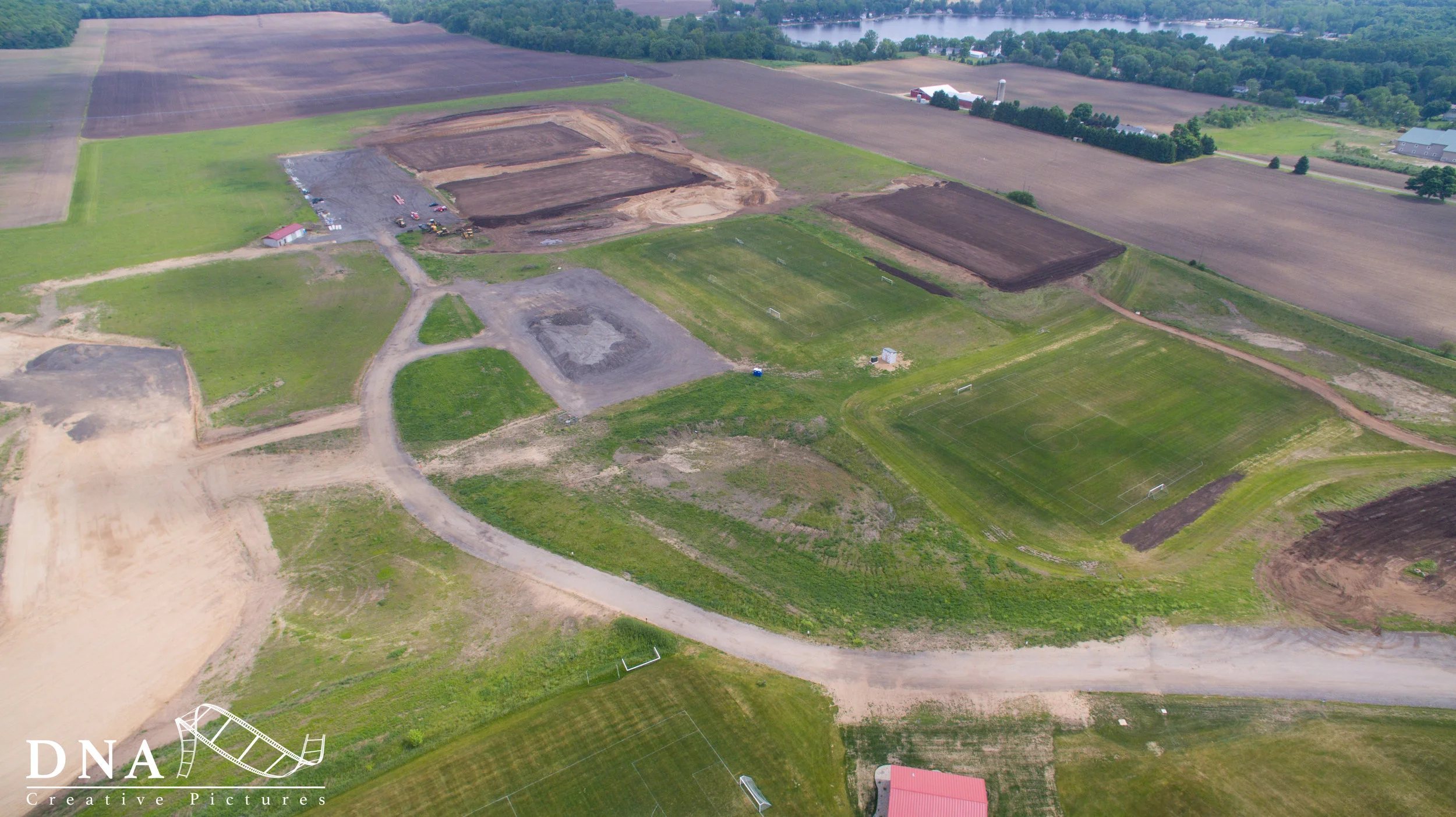 View of 3 New Fields, May 2016