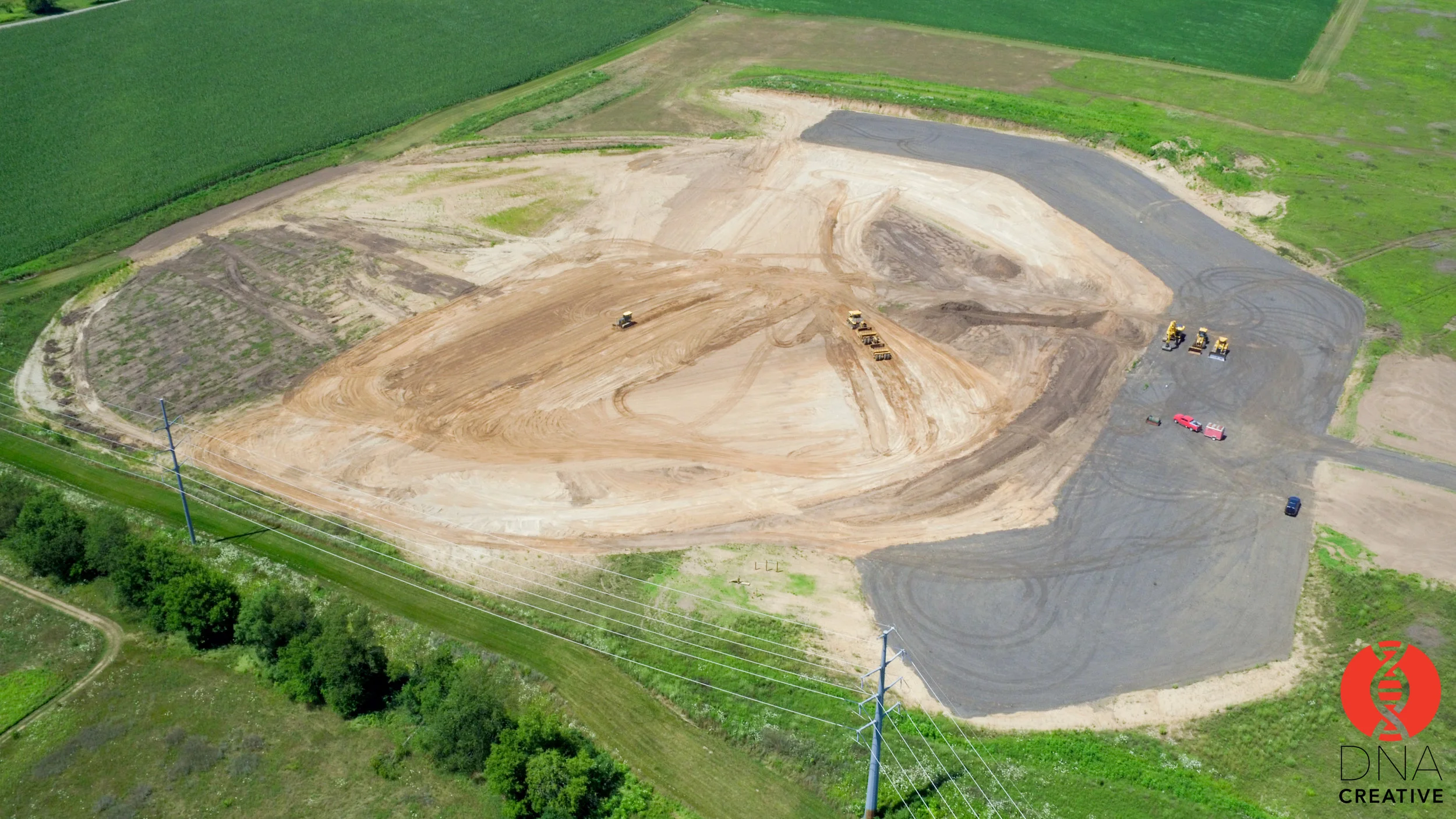 Baseball/Softball Field Excavation Begins, July 2017