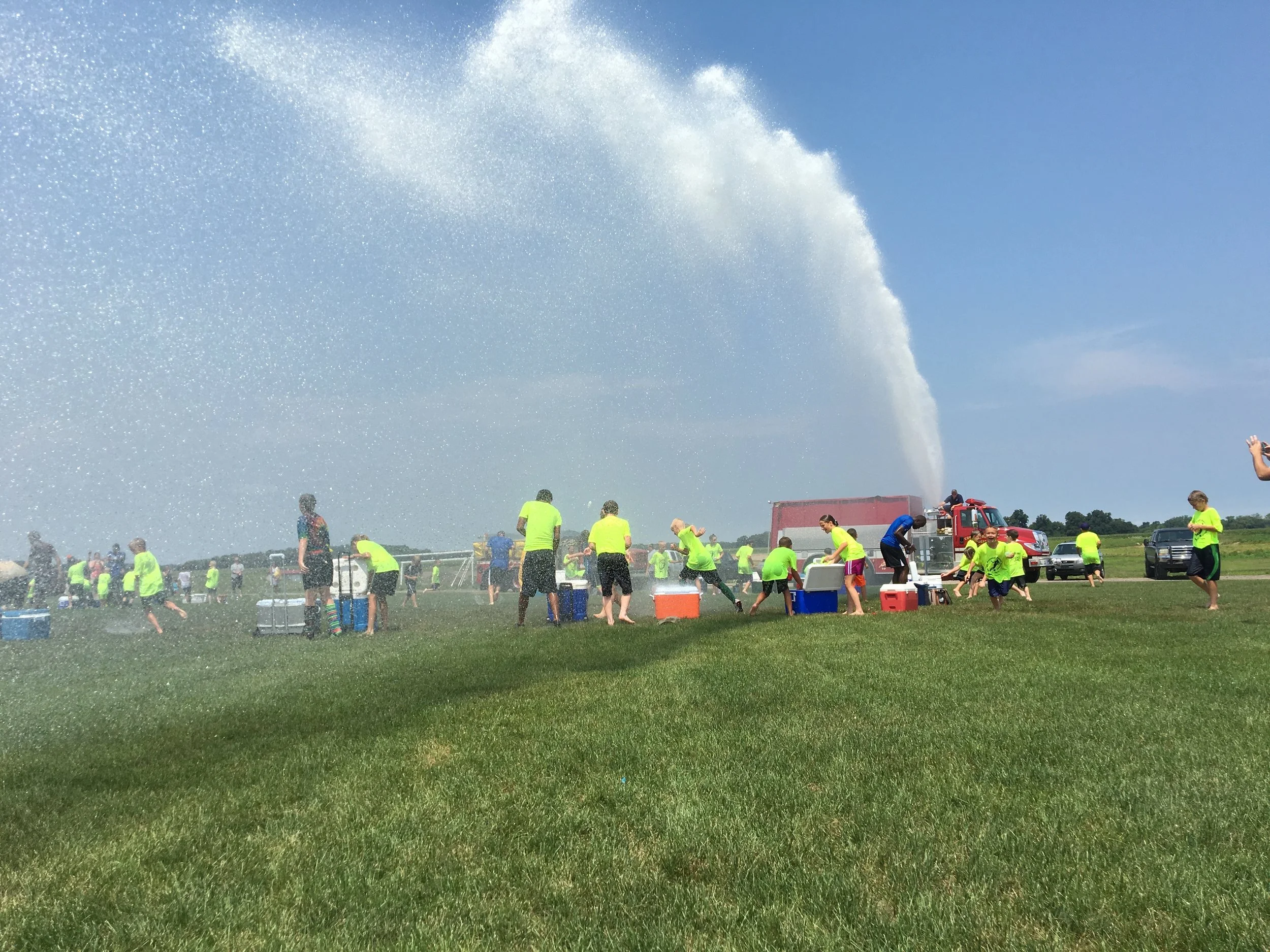 Beasley Camp Water Balloon Fight, July 2016
