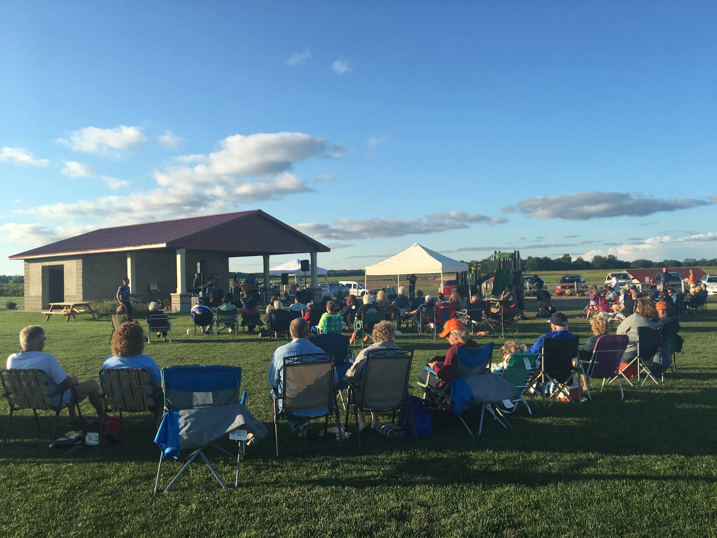 Outdoor Concert with Little Something, August 2017