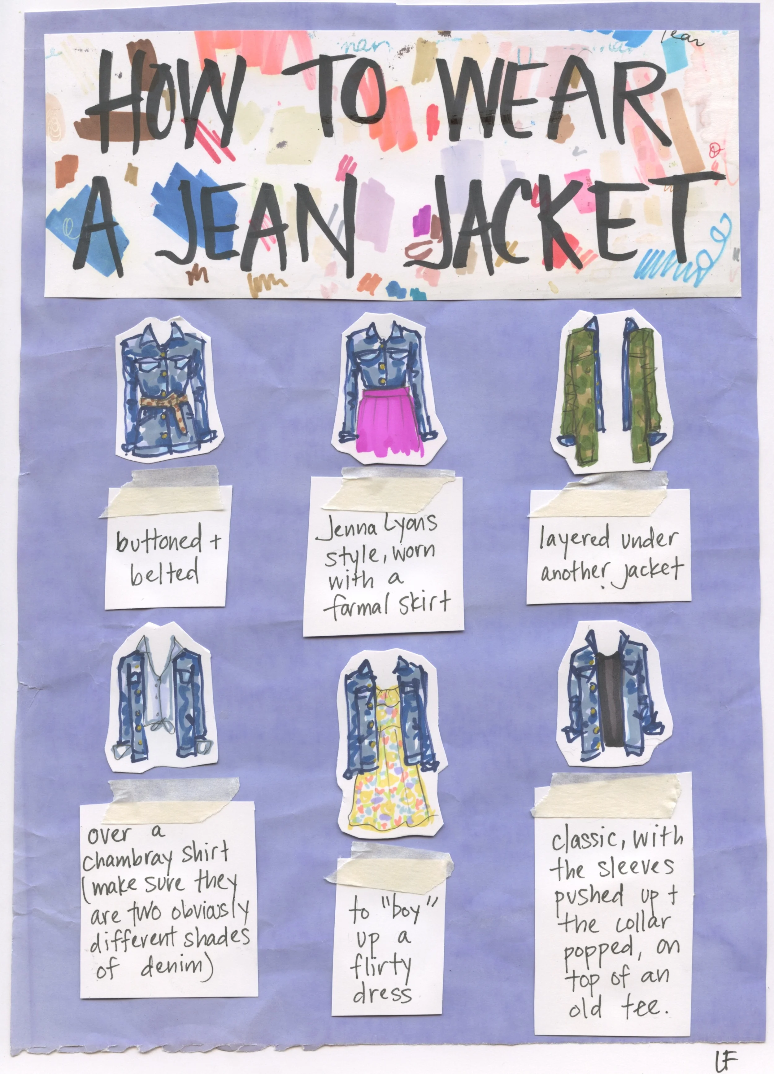 How To Wear A Jean Jacket