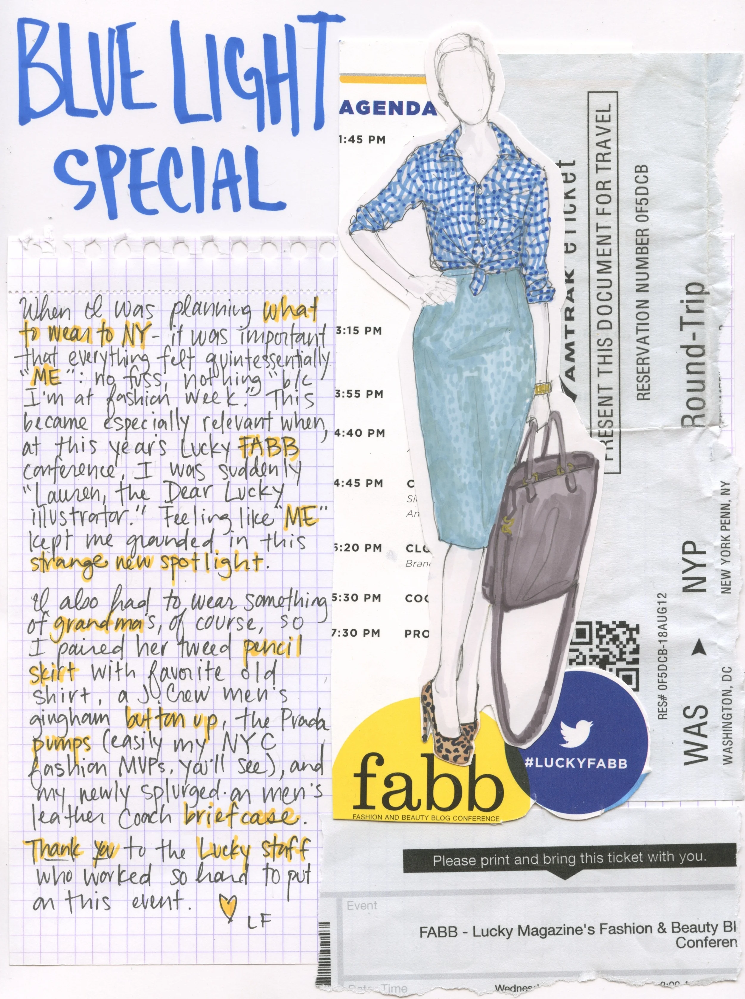 NY Day 2: Blue Light Special