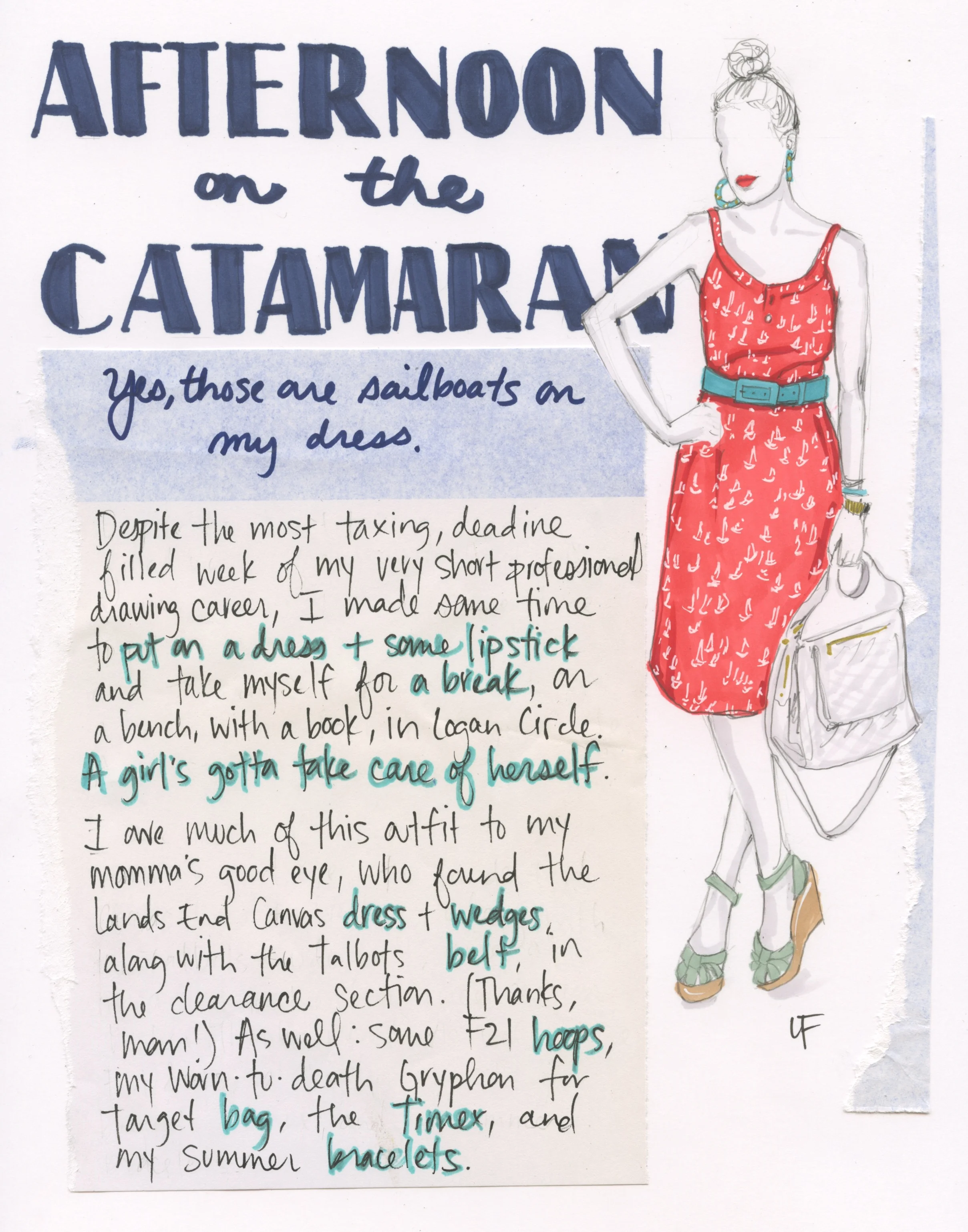 Afternoon on the Catamaran