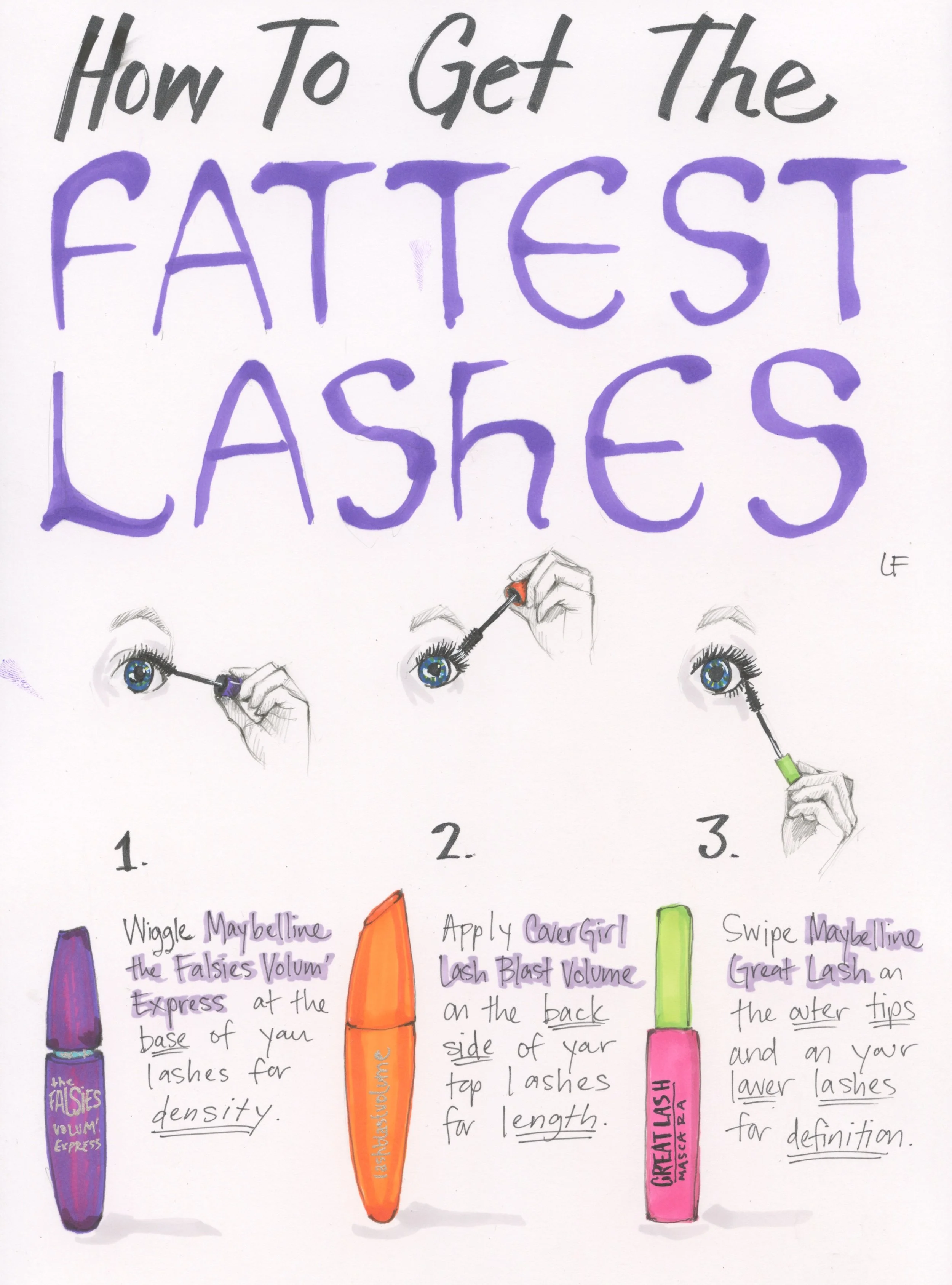 How To Get The Fattest Lashes