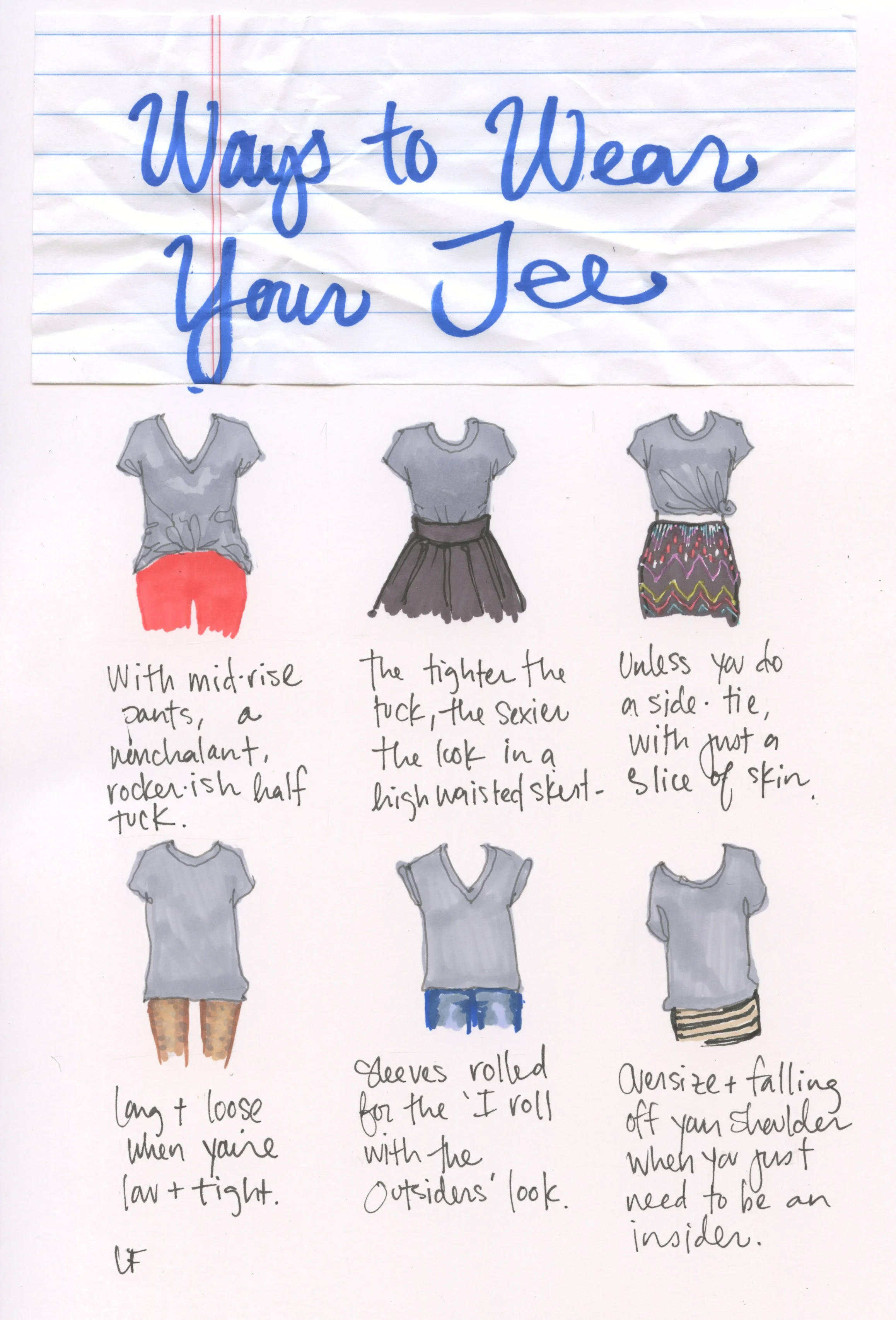 Ways to Wear Your Tee