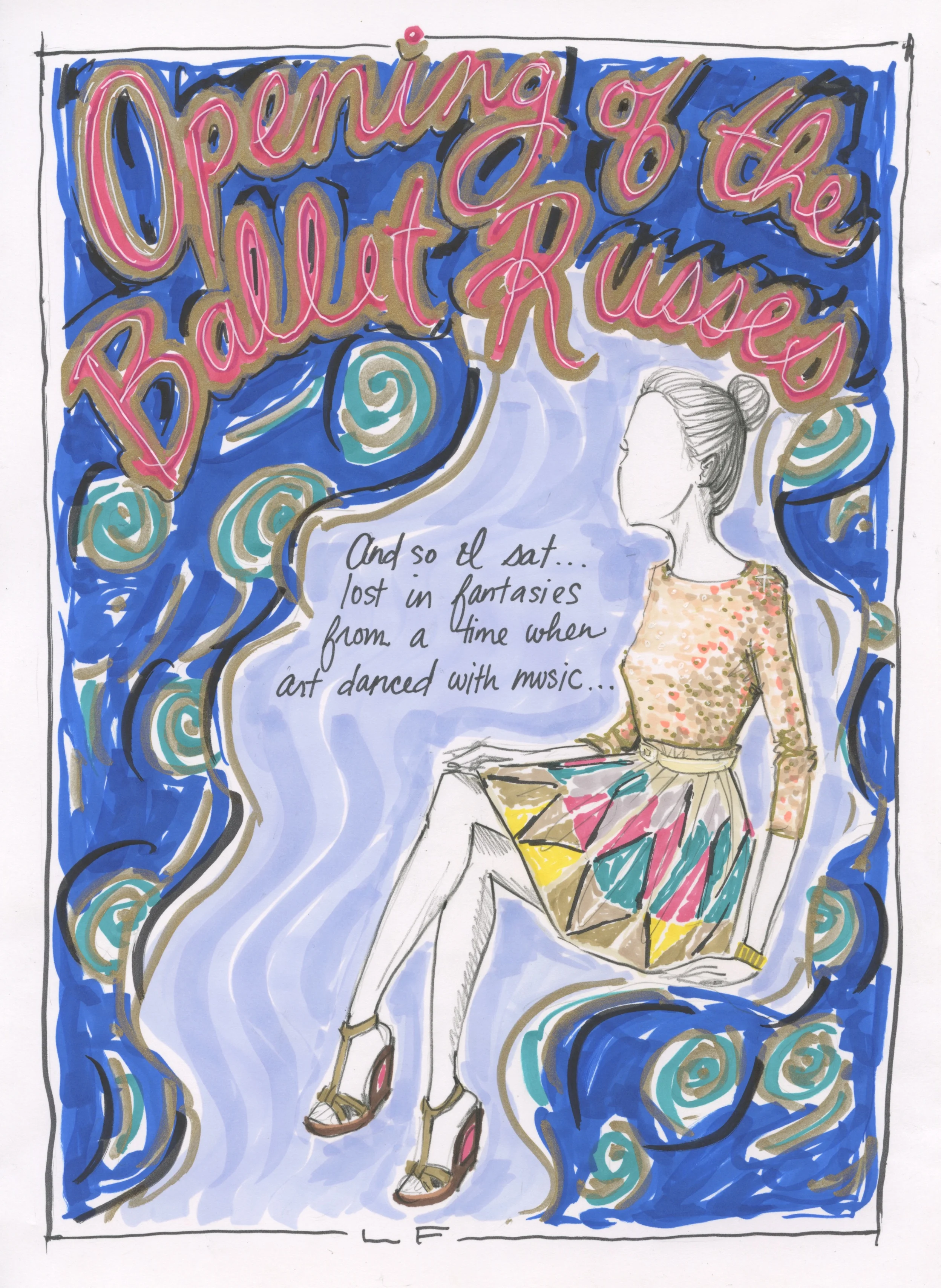 Opening of the Ballet Russes