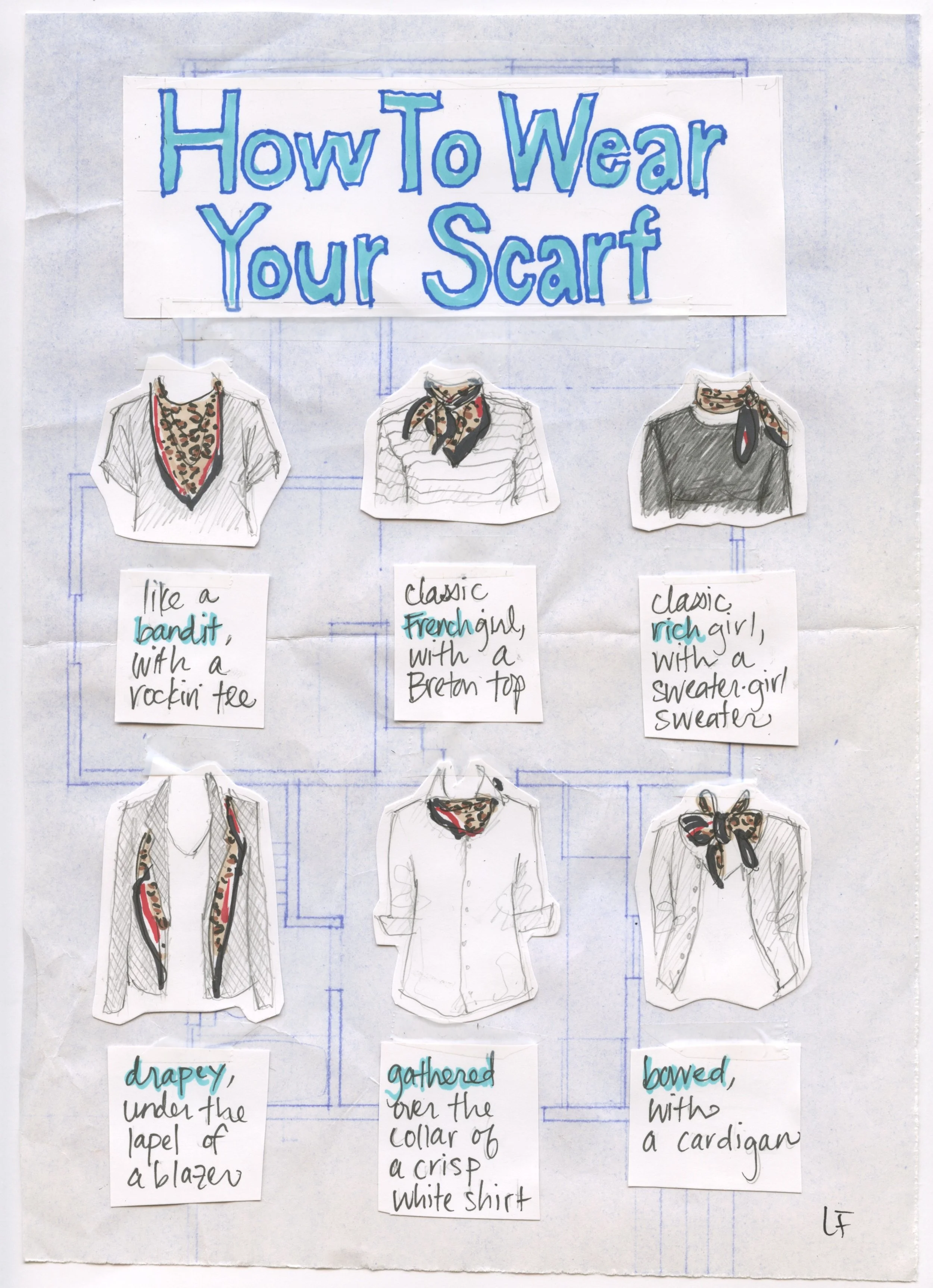 How to Wear Your Scarf
