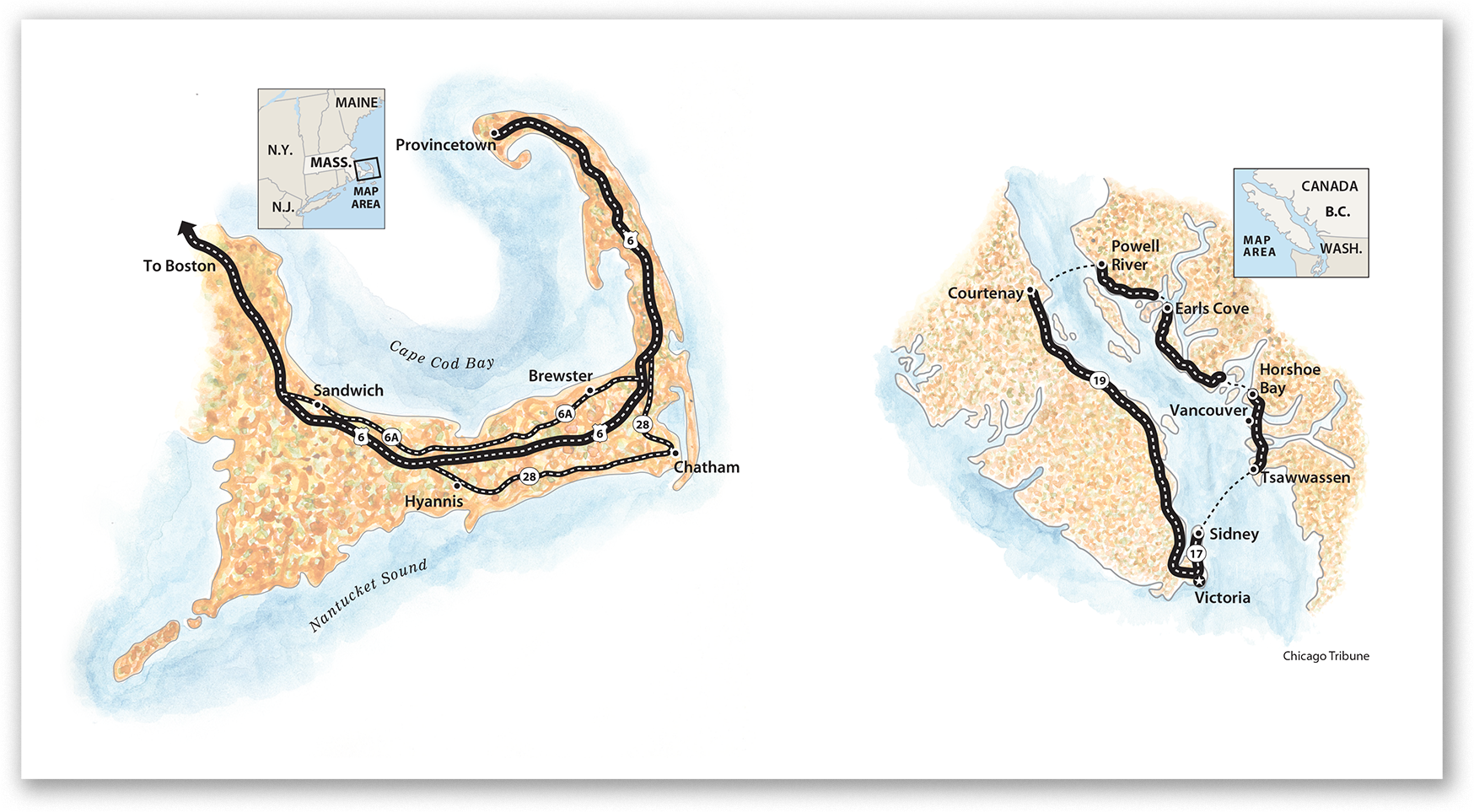 Travel Maps, 2004