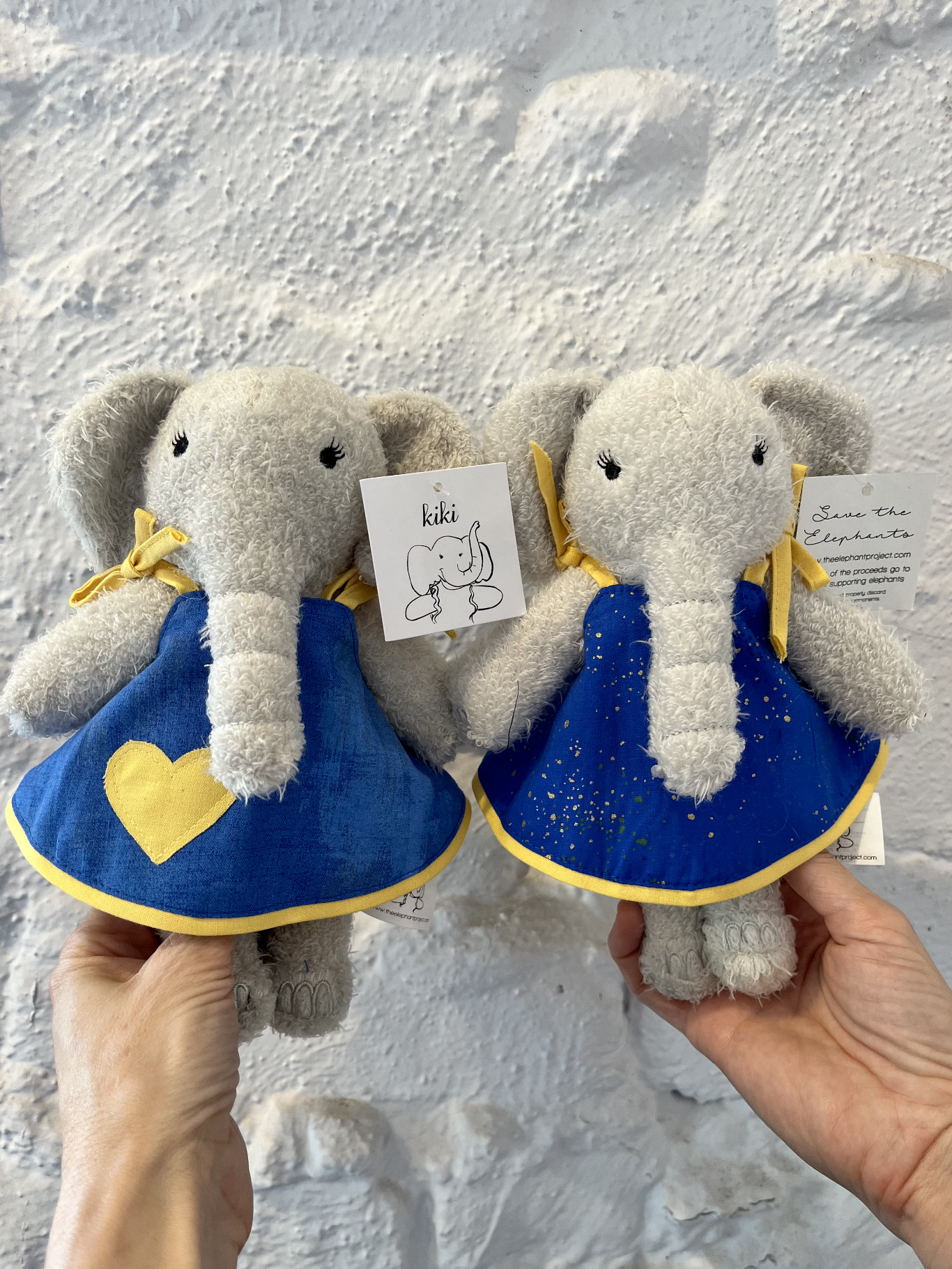 The Elephant Project's 'Ukraine Kiki' Exchanges White for Ukrainian Blue  and Yellow — The Elephant Project