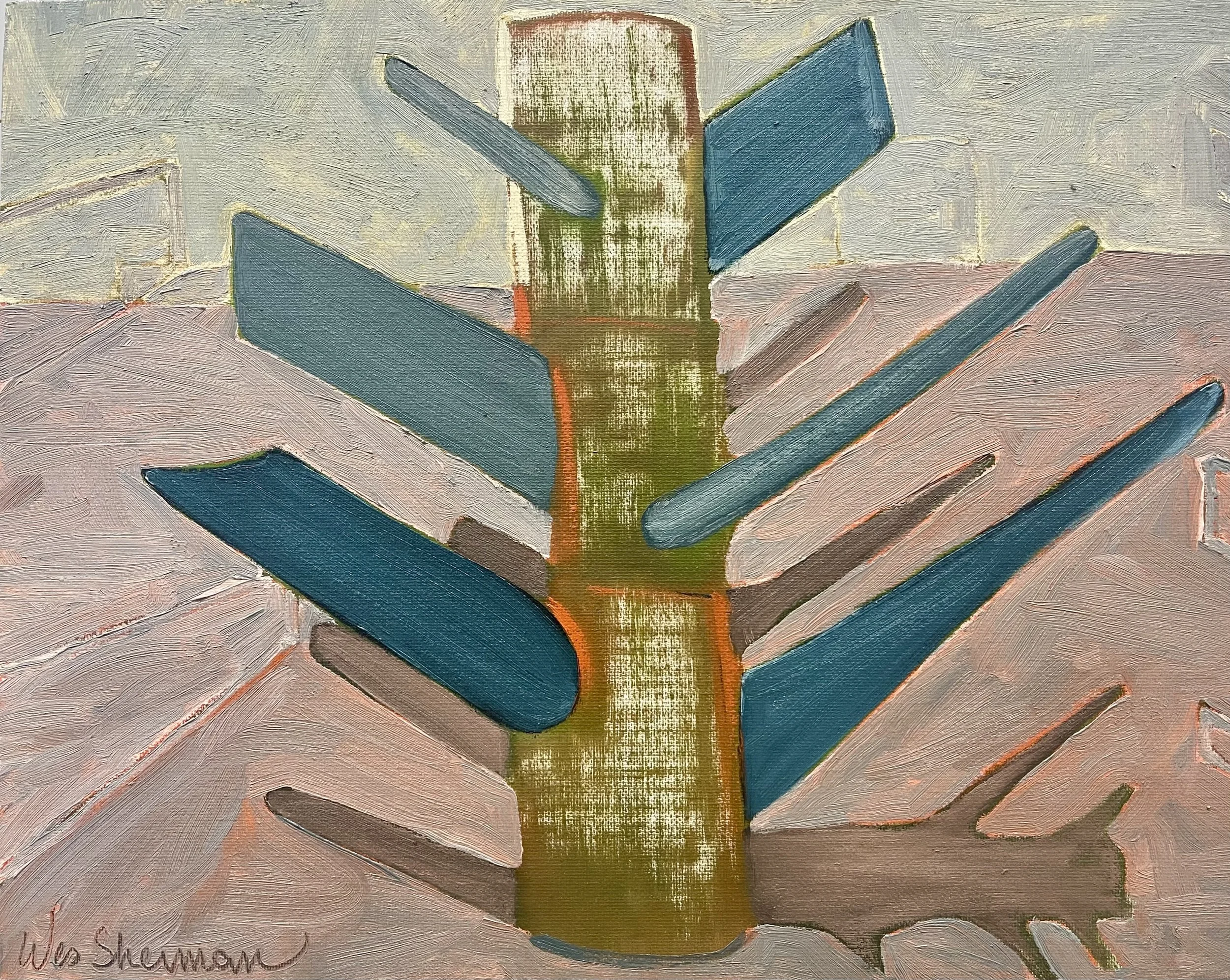 Timber Totem
Oil on Canvas Board 
11 x 14 inches, 2026