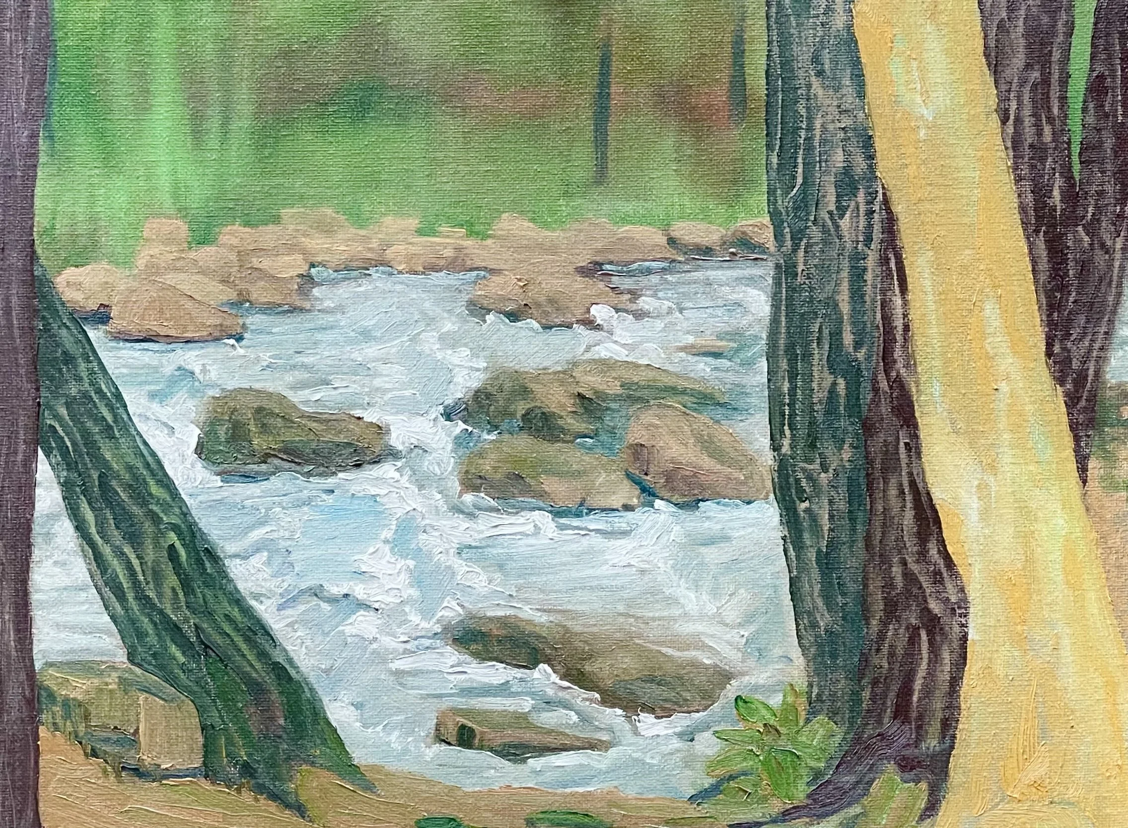 The Other Day  
Oil on Canvas Board
11 x 14 inches