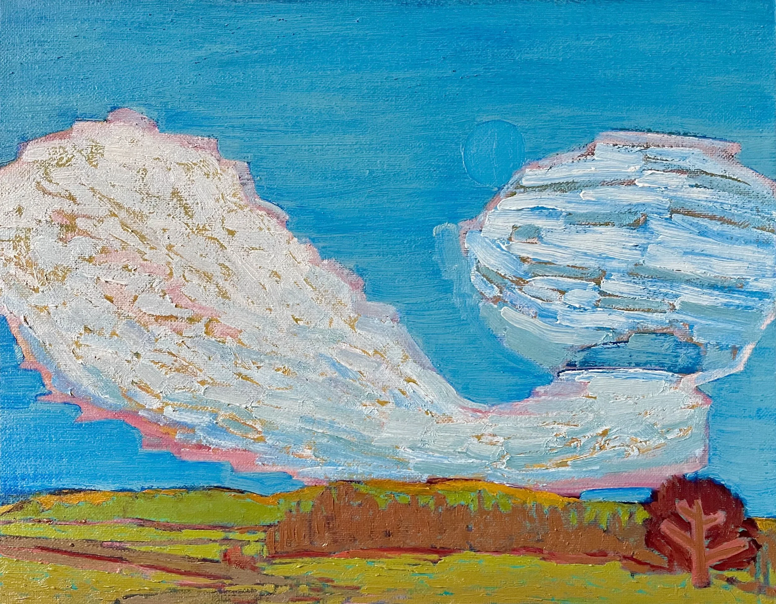 "I'd Rather Be," Oil on Canvas Board, 11" x 14"