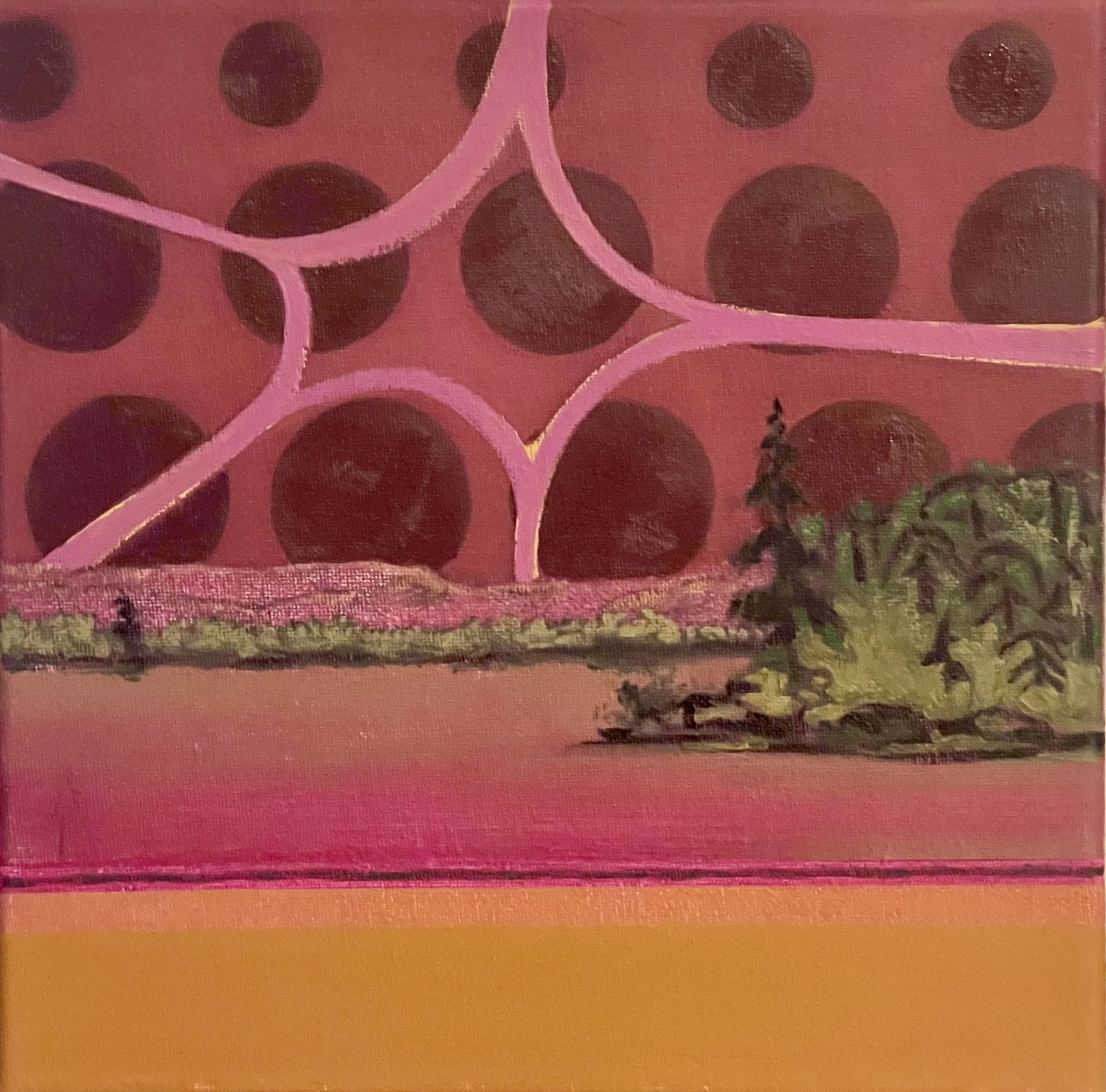 The Light Didn't Explain Anything II
Oil on Canvas Board
10 x 10 inches
