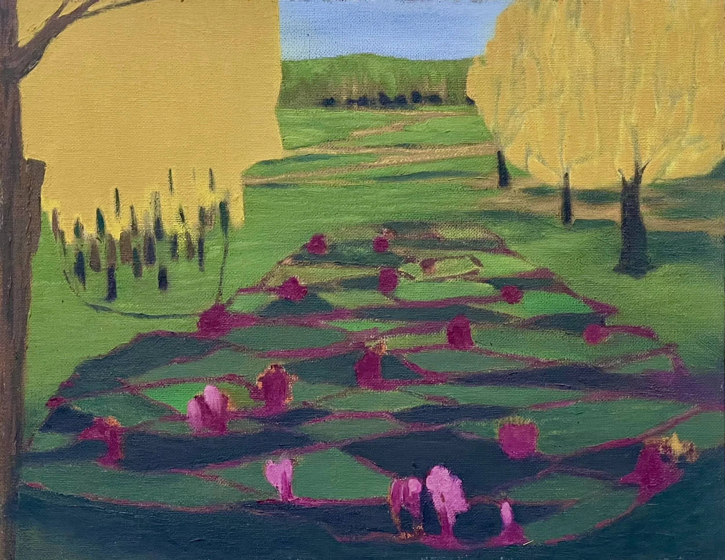 "Change on the Horizon," Oil on Canvas Board, 11" x 14"