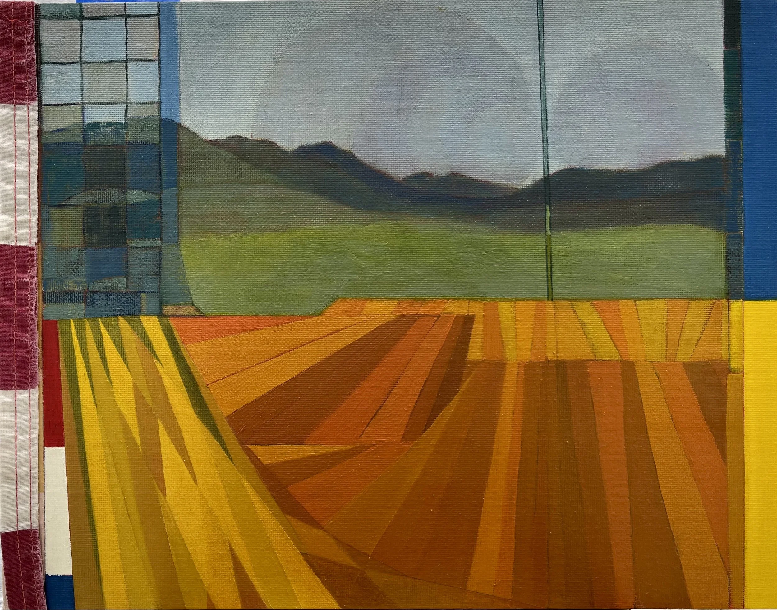 "No Where to Go," Oil Canvas on Board, 11" x 14"