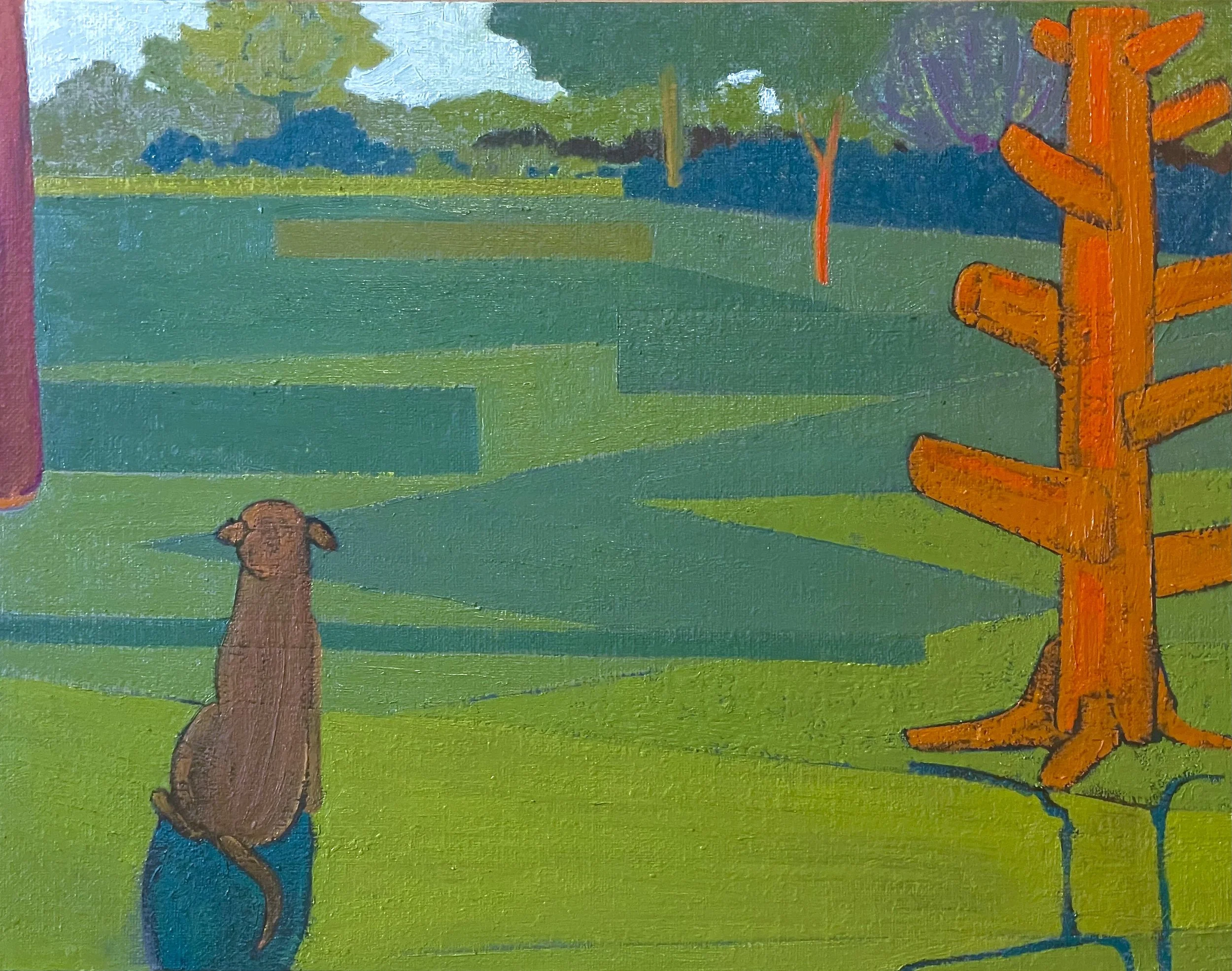 Cast No Shadows  
Oil on Canvas Board
11 x 14 inches