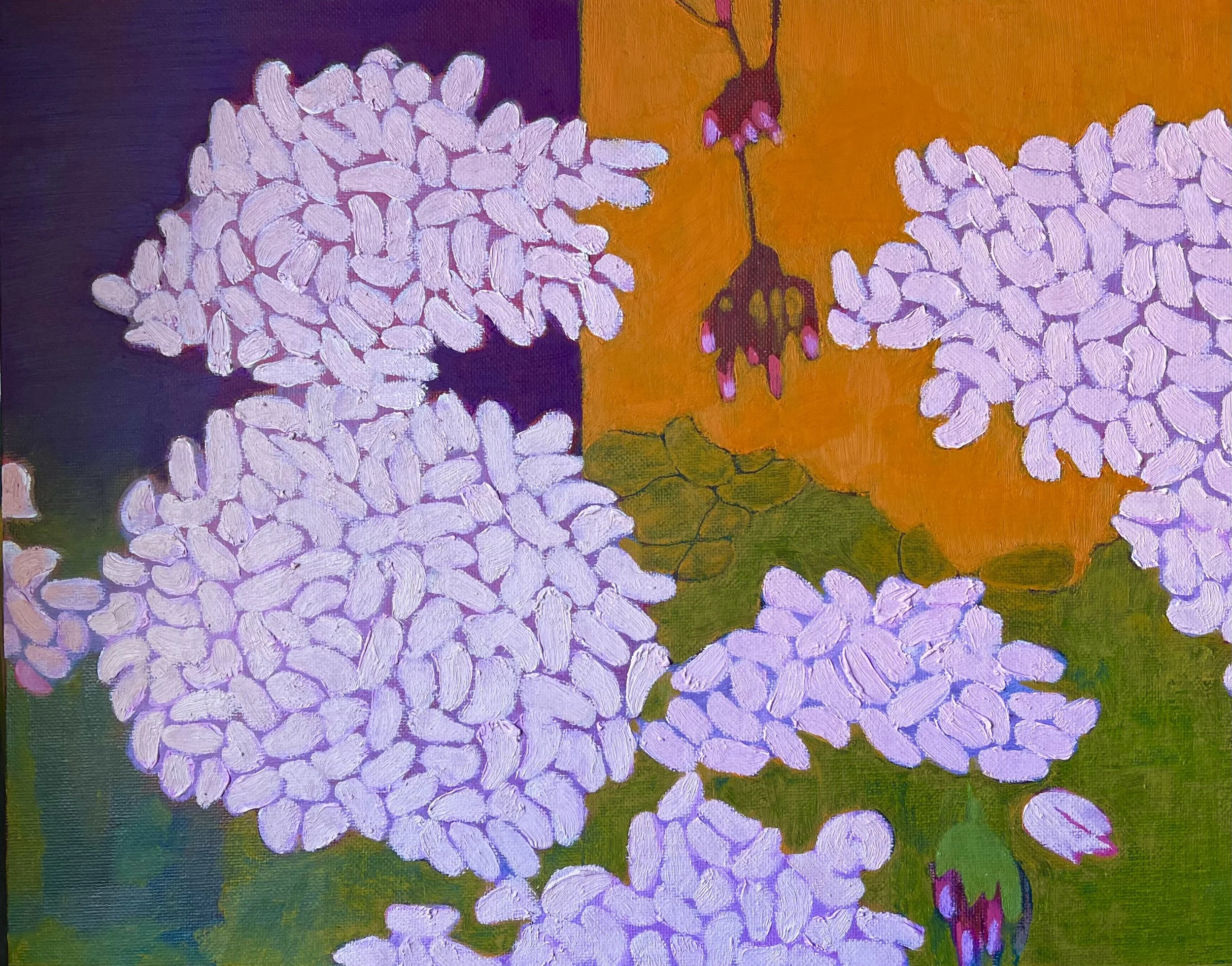 "Untitled 2022-17," Oil Canvas on Board, 11" x 14"