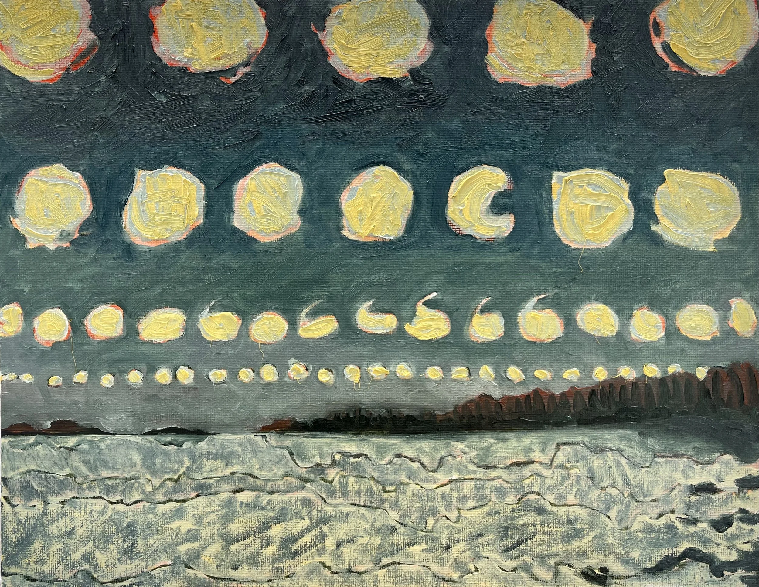"This Time Tomorrow," Oil on Canvas Board, 11" x 14"