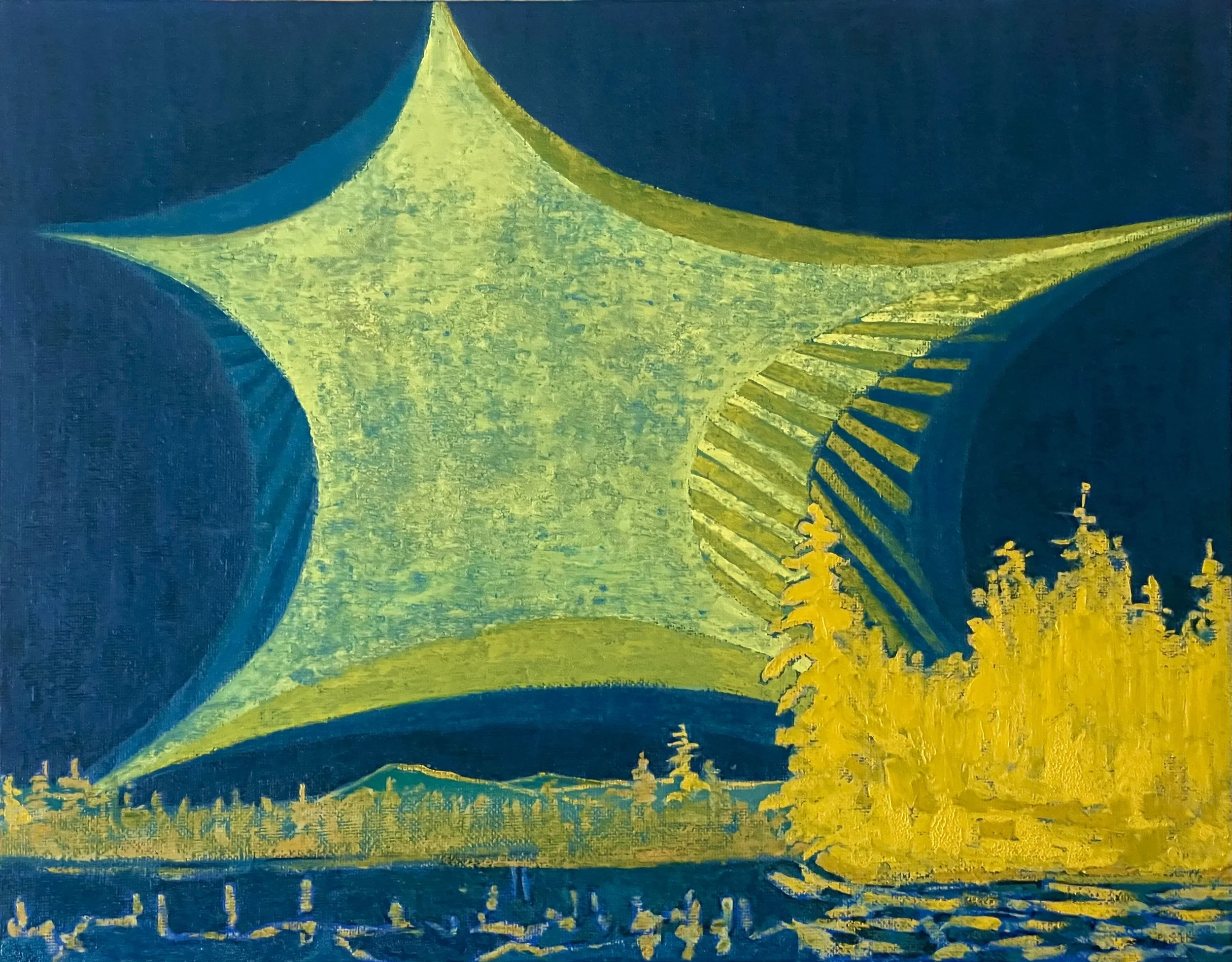 I Thought I Saw Myself
Oil on Canvas Board
11 x 14 inches

