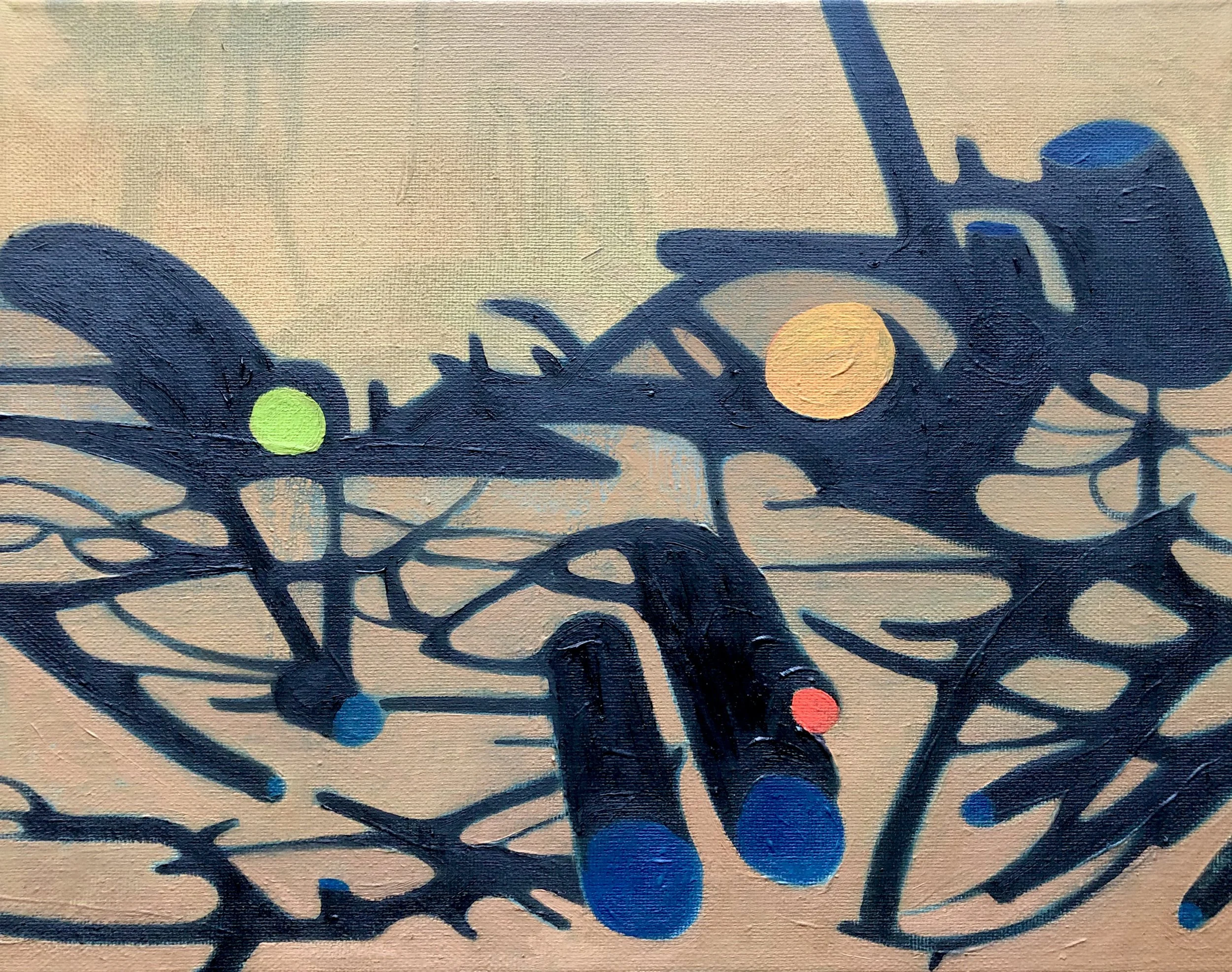 "Reaching," Oil on Canvas Board, 11" x 14"