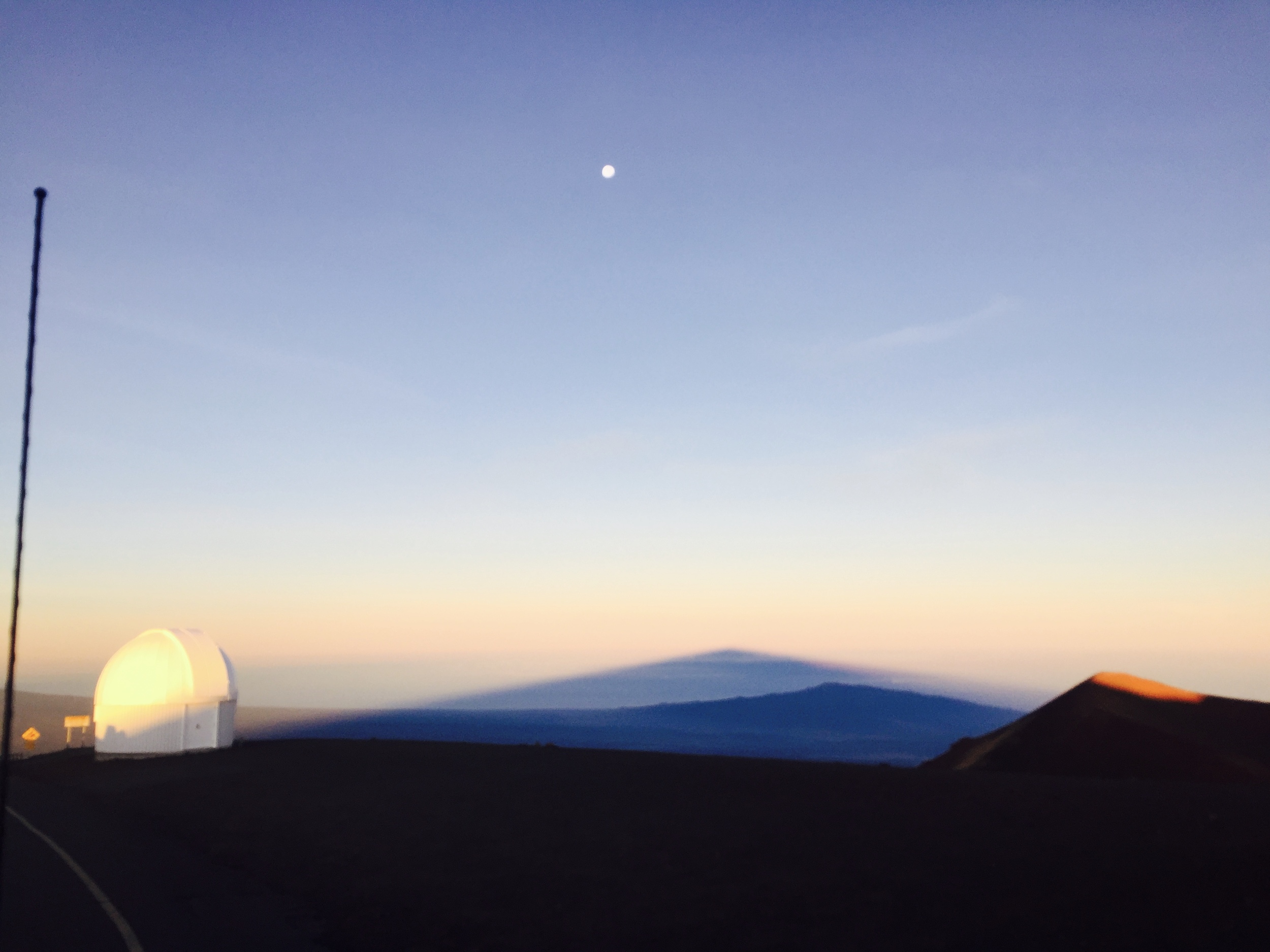 Shadow of Mauna Kea at Sunrise