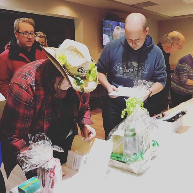 Time to get the winners sorted out to our Silent Auction...#andthewinnersare