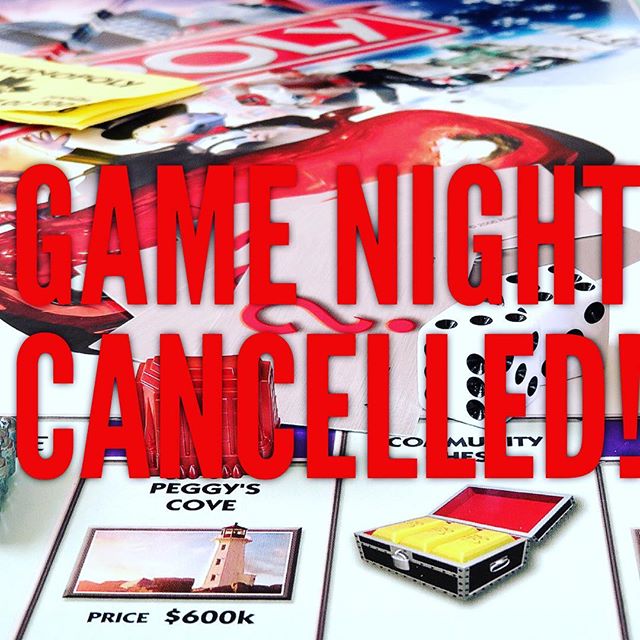 Due to unforseen circumstances, our @tabletopcafe event is cancelled. Apologies for the late notice. #yegevents #cancelled #lastminutechanges