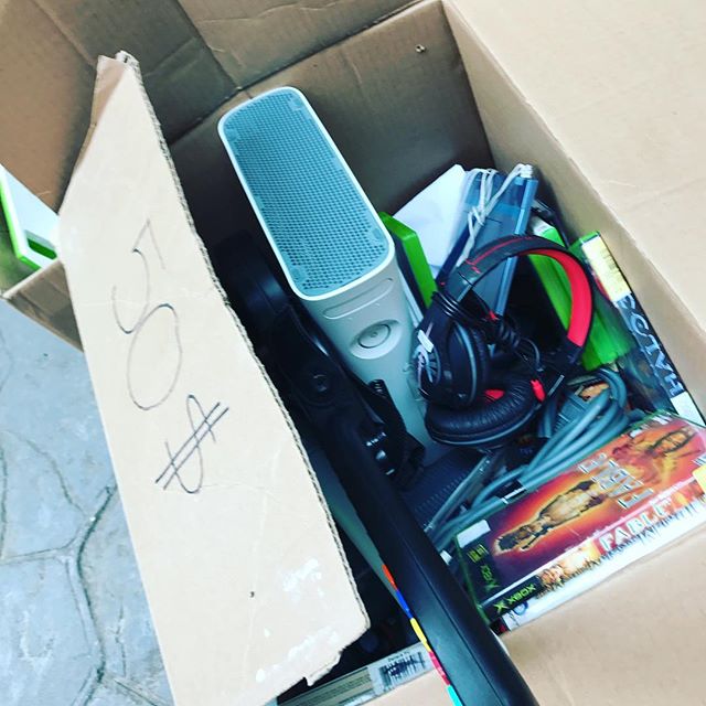 Anyone looking for an Xbox 360? We have one and some games all for $50! #yardsalefinds