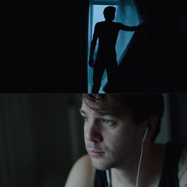 Available light + Alexa Mini + Zeiss B speed. What more do you need? @yourfriendjake takes a moment before grinding in the recording studio all day. Directed by @clarkefilms .
.
.
.
#alexa #alexamini #mini #cinematography #production #film