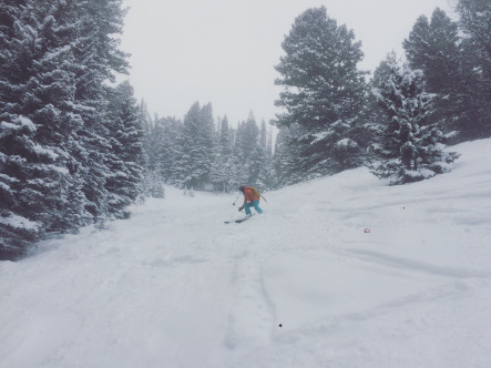 First Ski of the New Year! Photo: Akio Joy