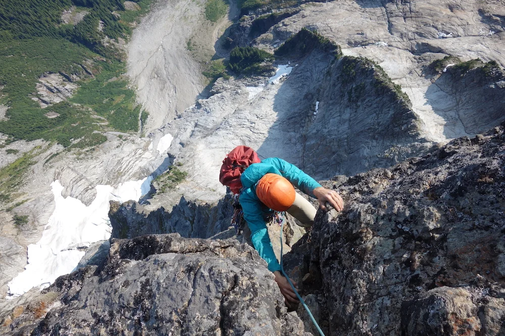 Trip report from an attempt on the East Pillar of Slesse