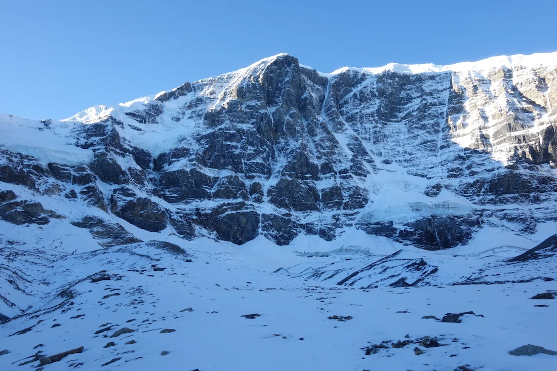 The North Face of Mt. kitchener