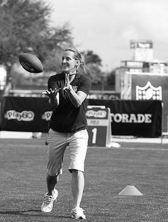 Reppin' the NFL at "Play 60"