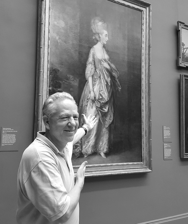 Professor Andrew Lear at the Metropolitan Museum of Art