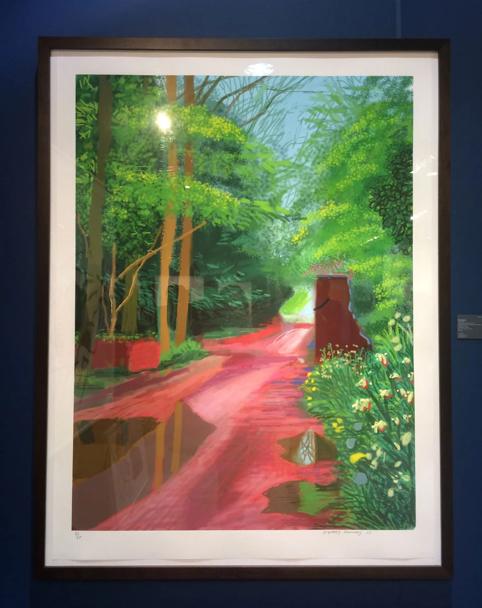 David Hockney, 11 May 2011 , Ipad drawing printed on paper, 2011, Lyndsey Ingram, London, UK