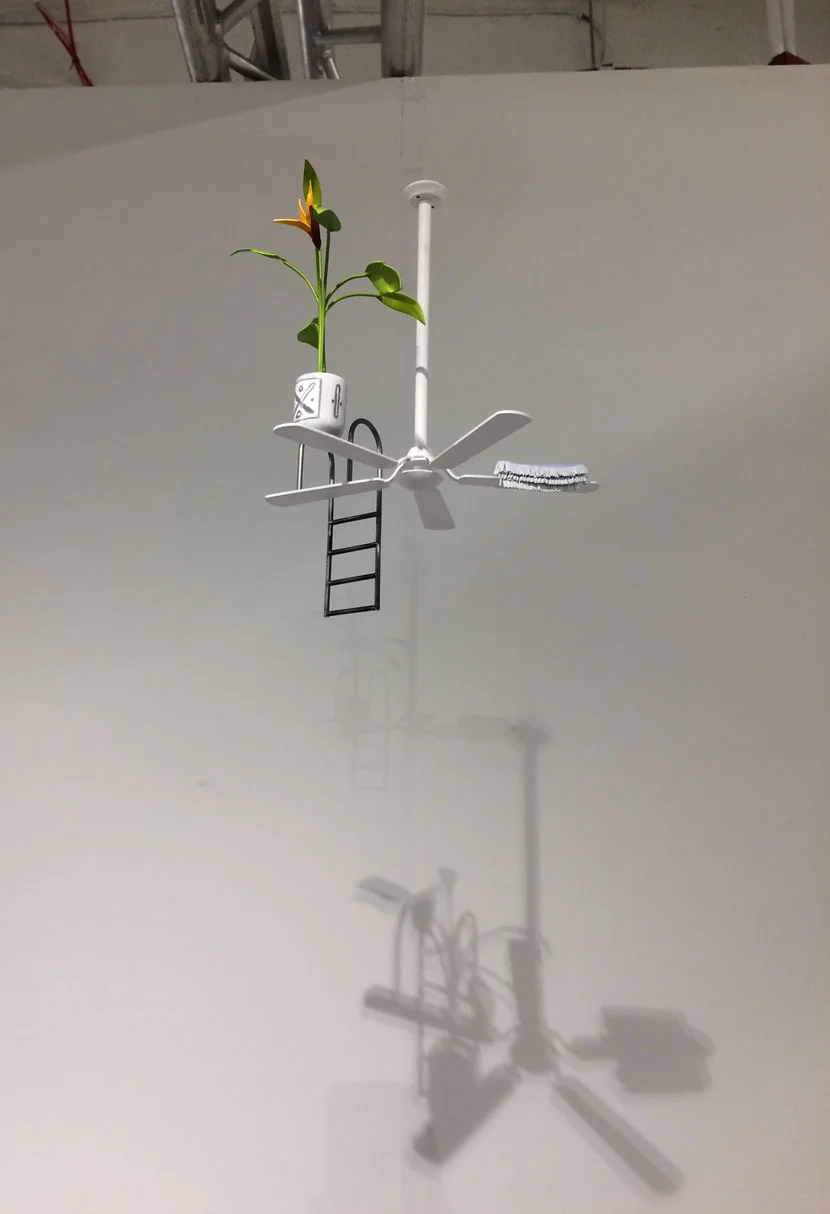 Chris Bradley, Untitled (Ceiling Fan) , 2015, Shane Campbell Gallery, Chicago, IL 