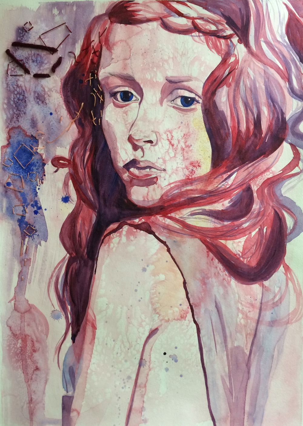 Untitled, from "Thought Mapping Series" by Ashton Leath