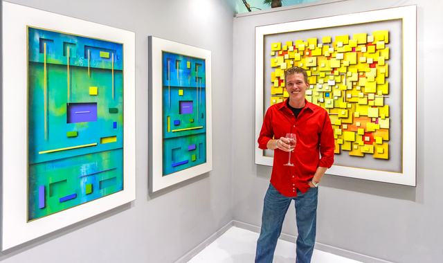 Artist Andrew Kochie (photo by Lee Townsley)