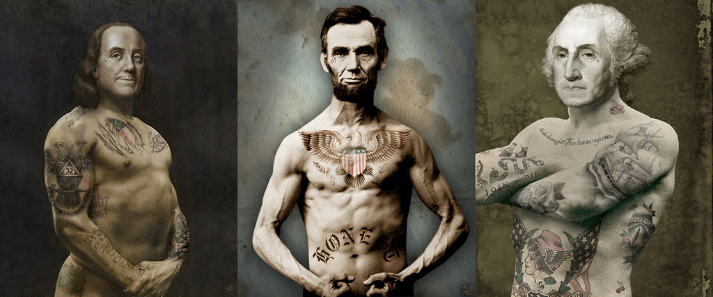 "Ben" "Abe" "George" (available individually in 8x10 size)