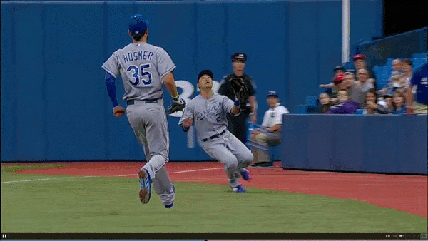Watch the baseball all the way into your glove whenever possible, kids.