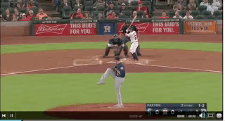 that one time james paxton was healthy and completely owned the astros in houston