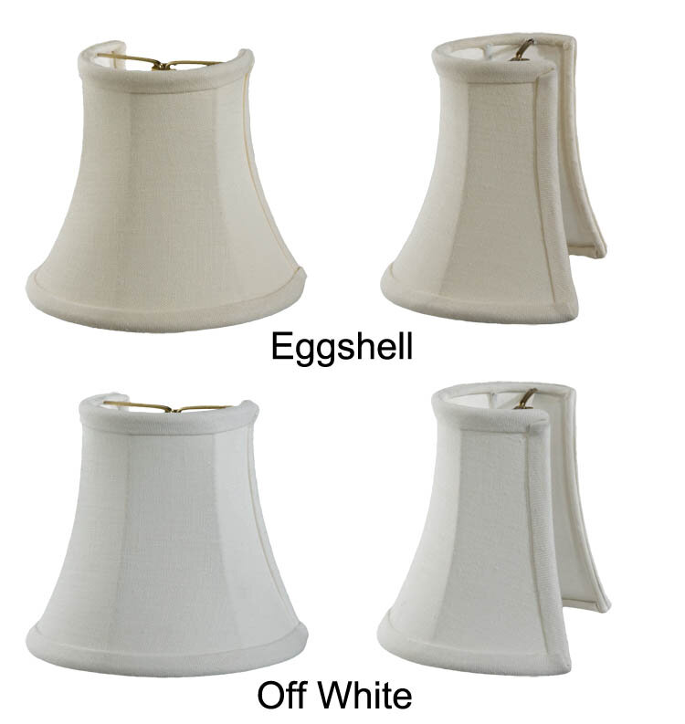 Wall Sconce Fine Linen Lampshades, Half Lamp Shades For Wall Sconces