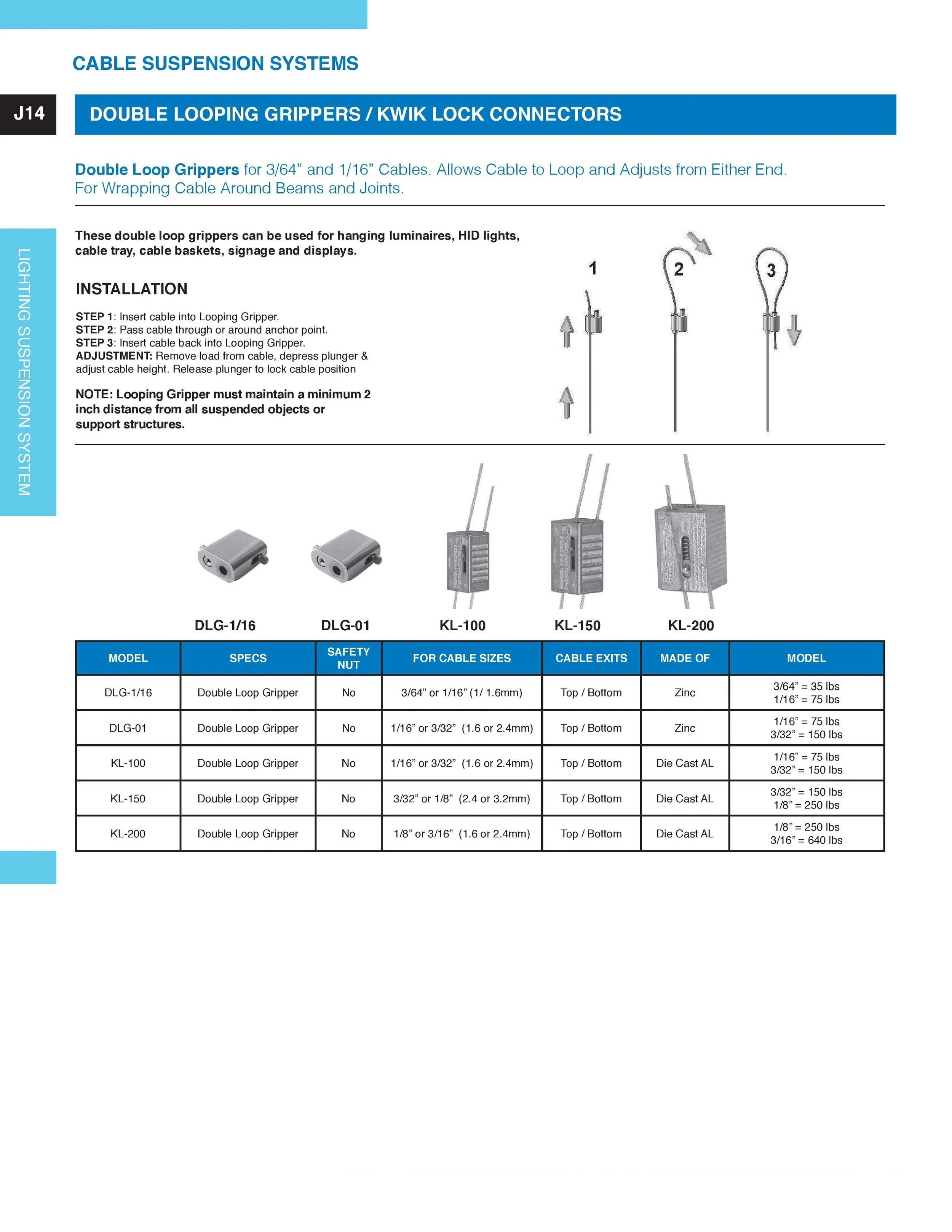 Lighting Suspension System The Lighting Guy Ontario