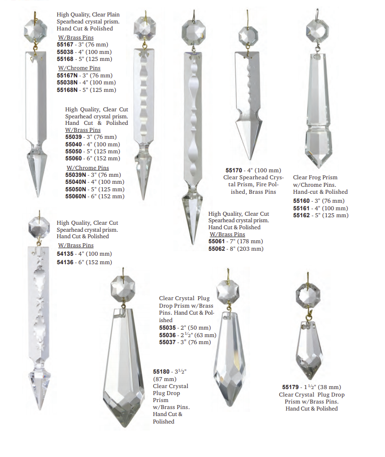 Chandelier Crystal Parts The Lighting Guy Ontario