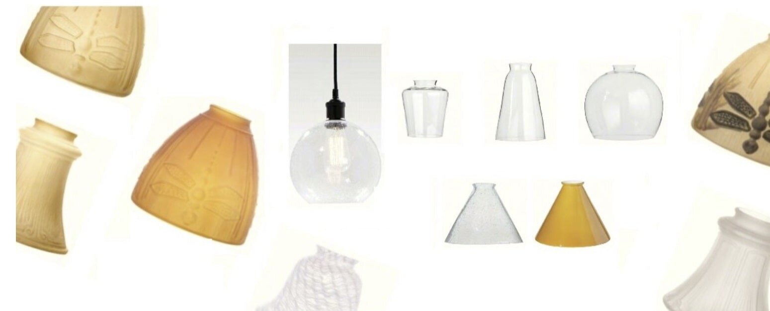 Fixture Glass Shades The Lighting Guy, How To Replace Pendant Light Shade